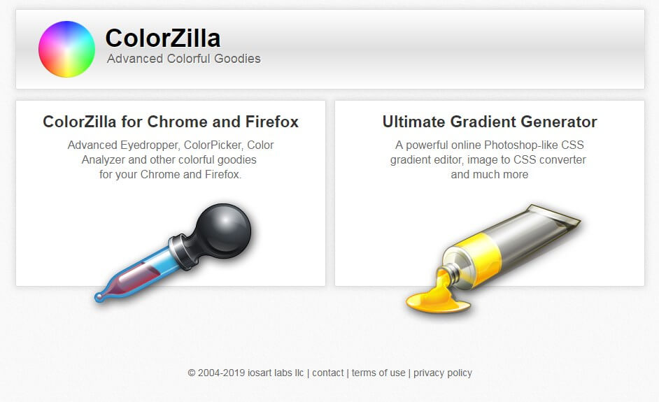 Colorzilla - The color picker tool