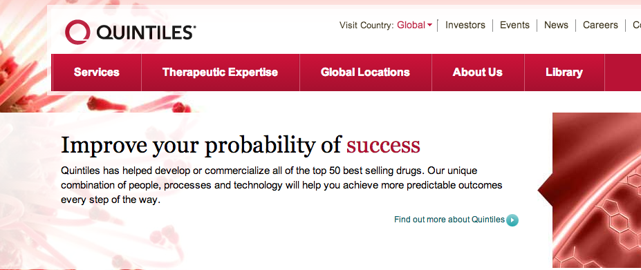 Quintiles-Website