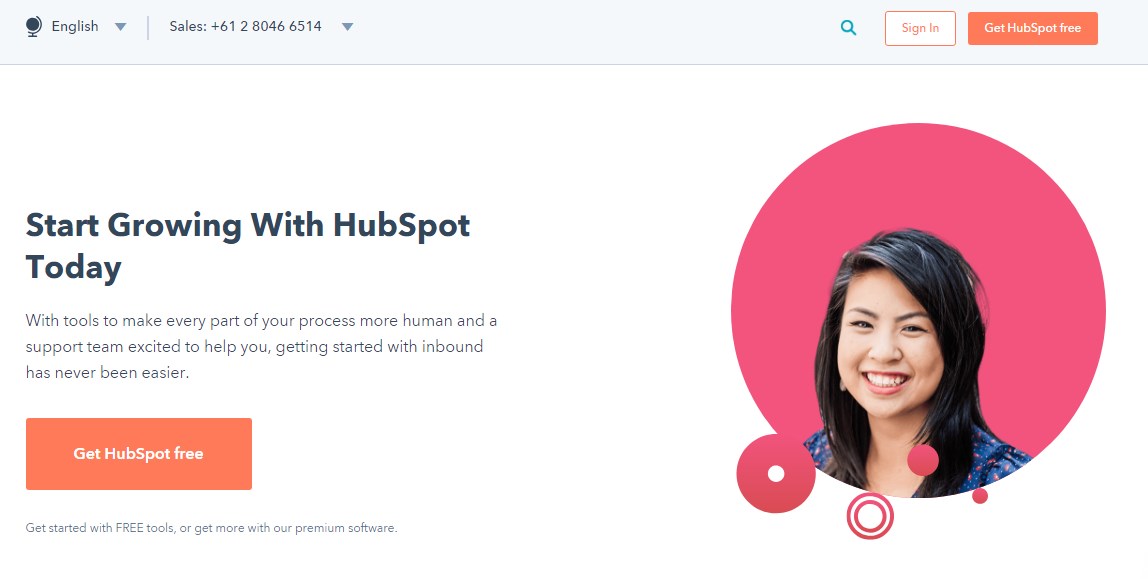 hubspot-landing-page-example