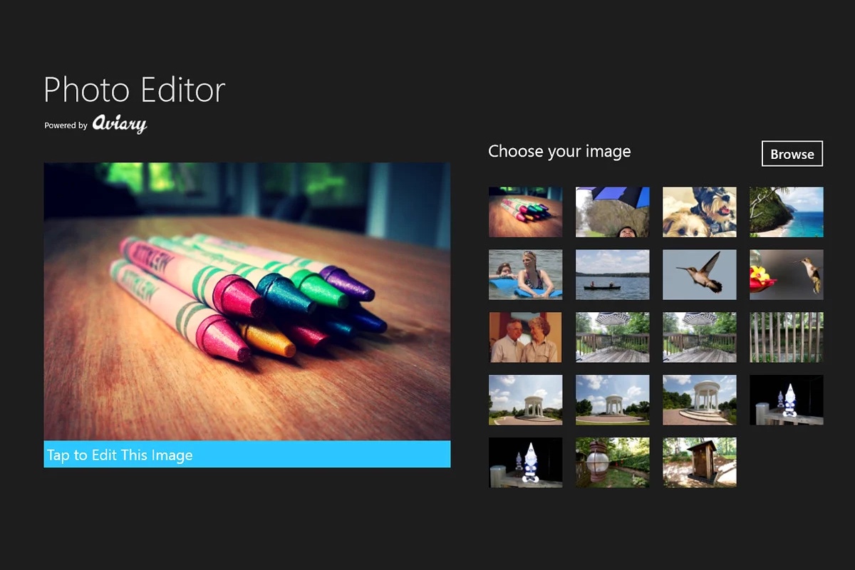 Photo Editor by Aviary