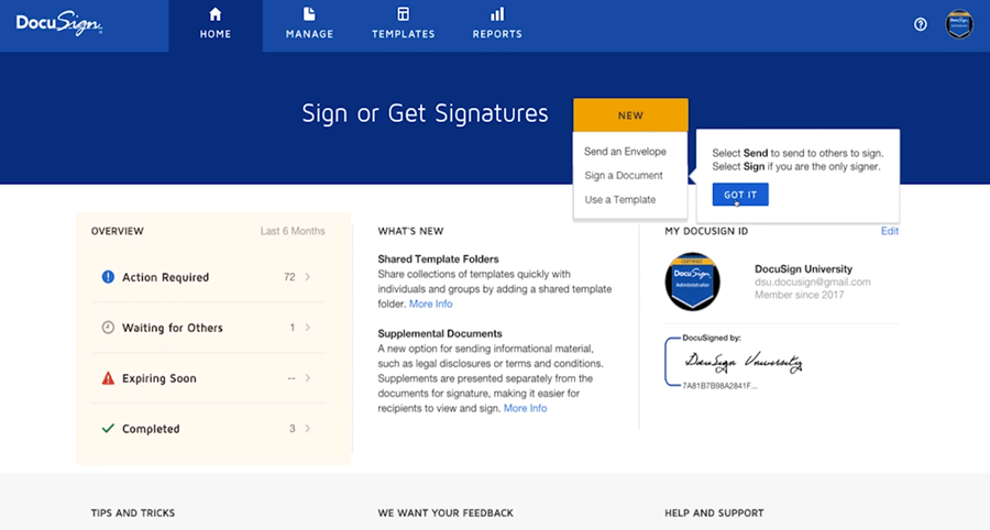 DocuSign App