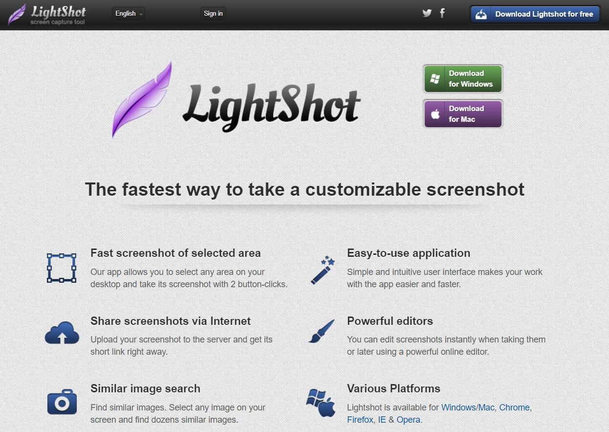 Lightshot SEO Tool