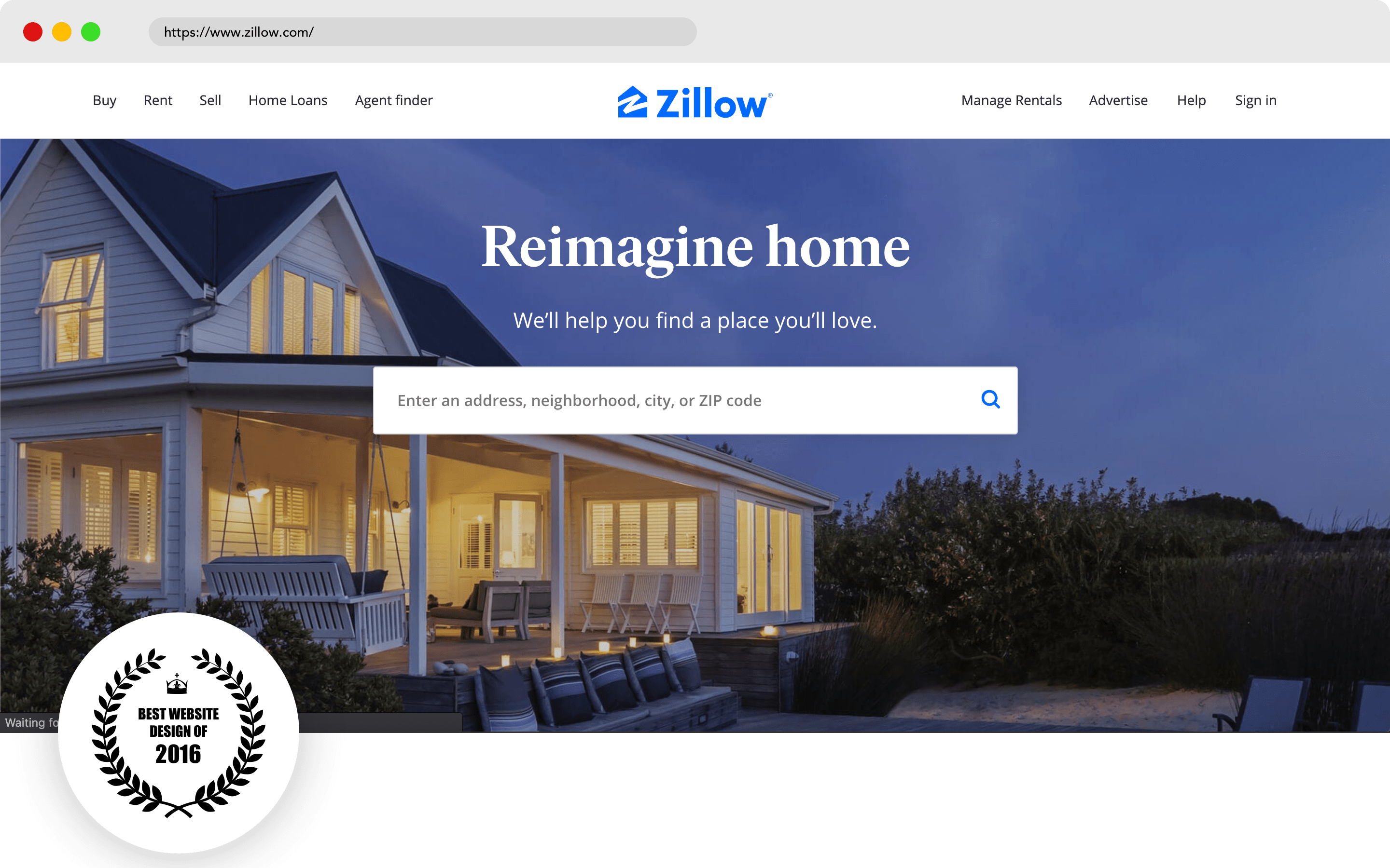 Best Website Zillow