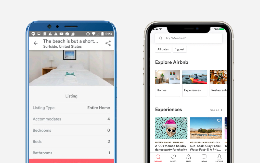 Airbnb Mobile Application