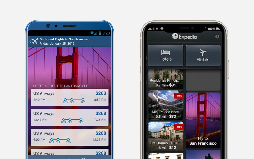 Expedia Mobile Application