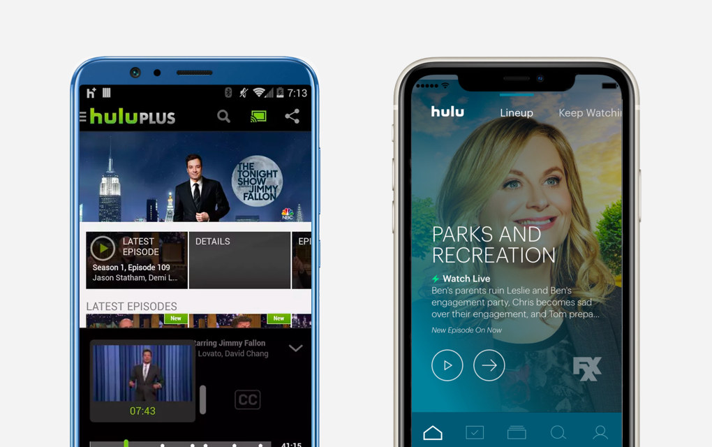 Hulu Mobile Application