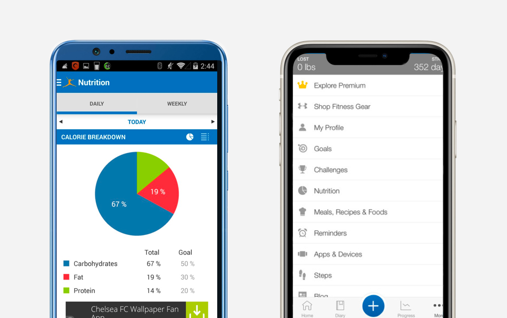 MyFitnessPal Mobile Application