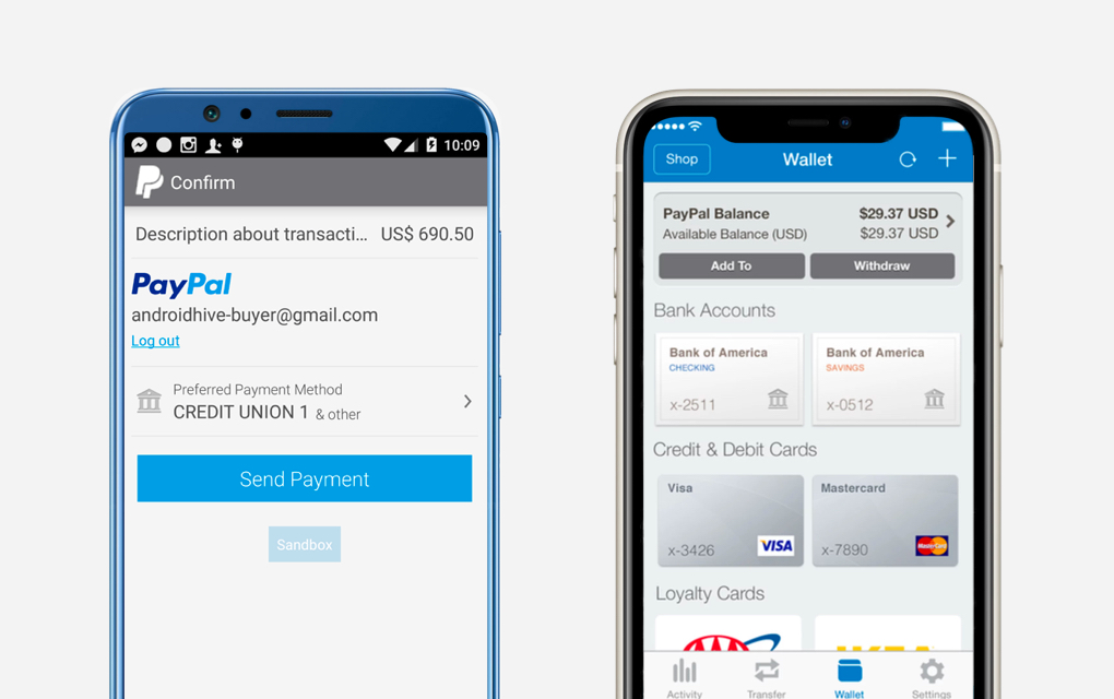 Paypal Mobile Appliaction
