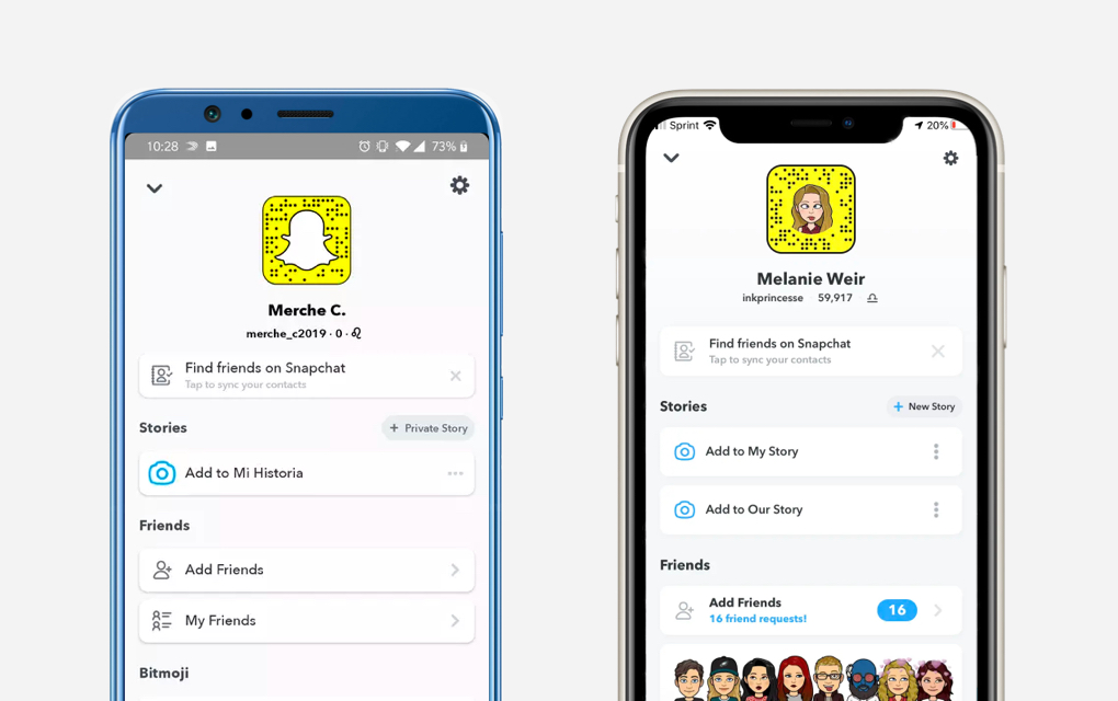 Snapchat Mobile Application