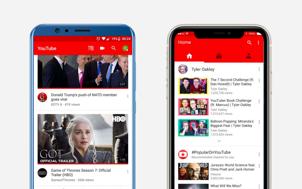 Youtube Mobile Application