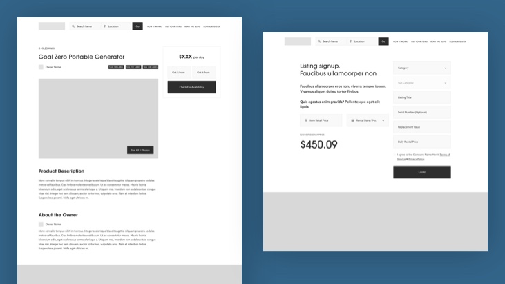 Rentls- Peer to Peer Marketplace Case Study UX Strategy Image 0