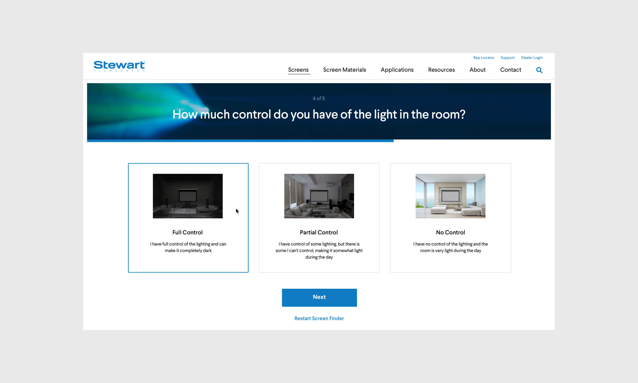 Stewart Filmscreen Website Design & Development Build Image-0