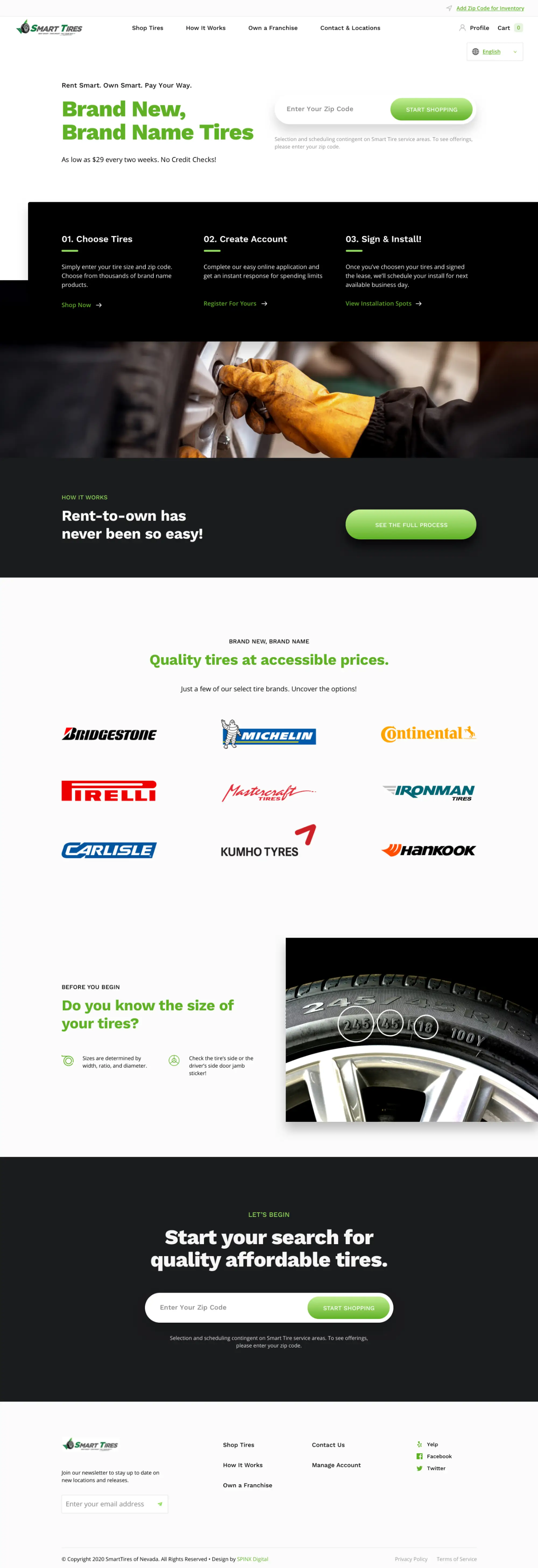 Smart Tires Website Design & Development Case Study