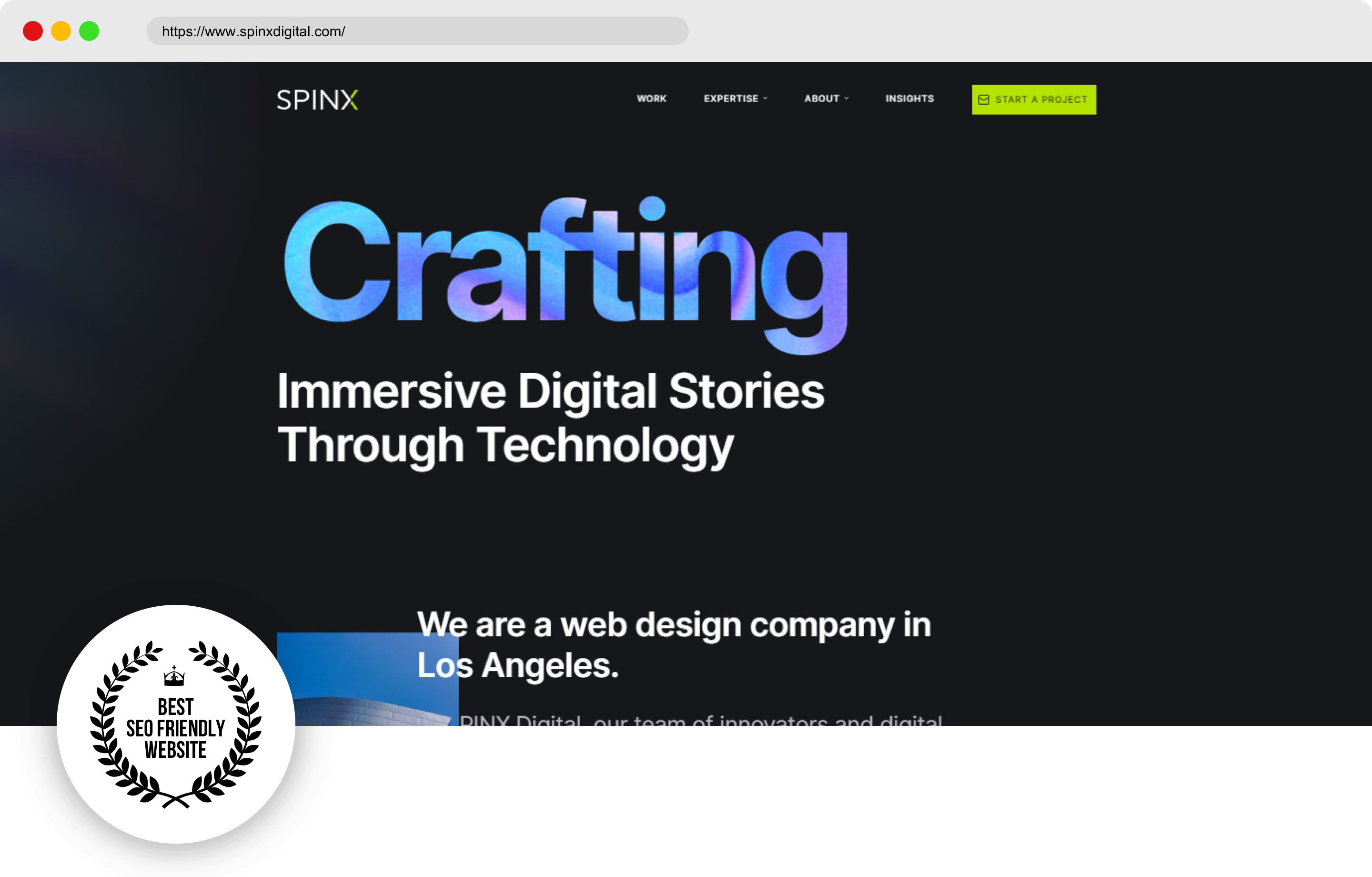 Best Website SPINX Digital