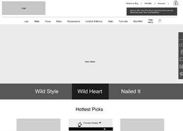 wet n wild Redesign & Ecommerce Implementation UX Strategy Image 1