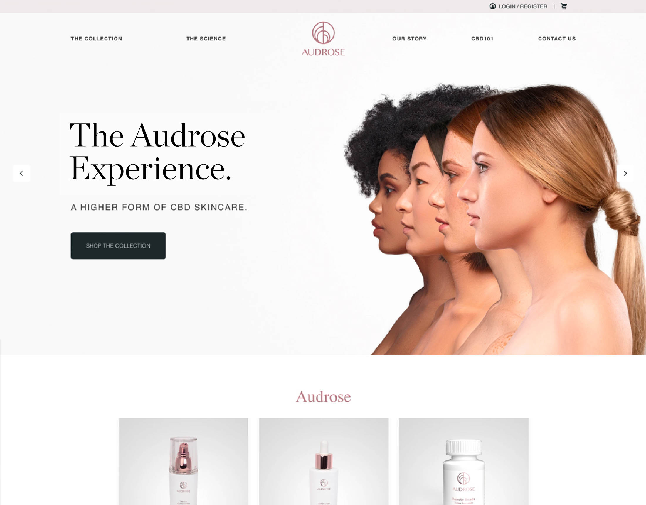 Audrose Ecommerce Website Design & Development Case Study