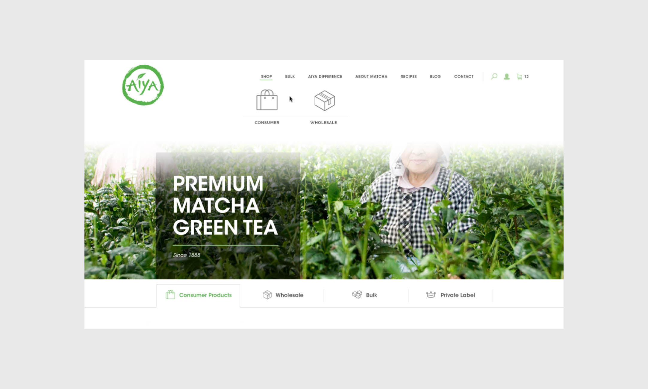 Premium Matcha Tea Company Brews a New Look Online Build Image