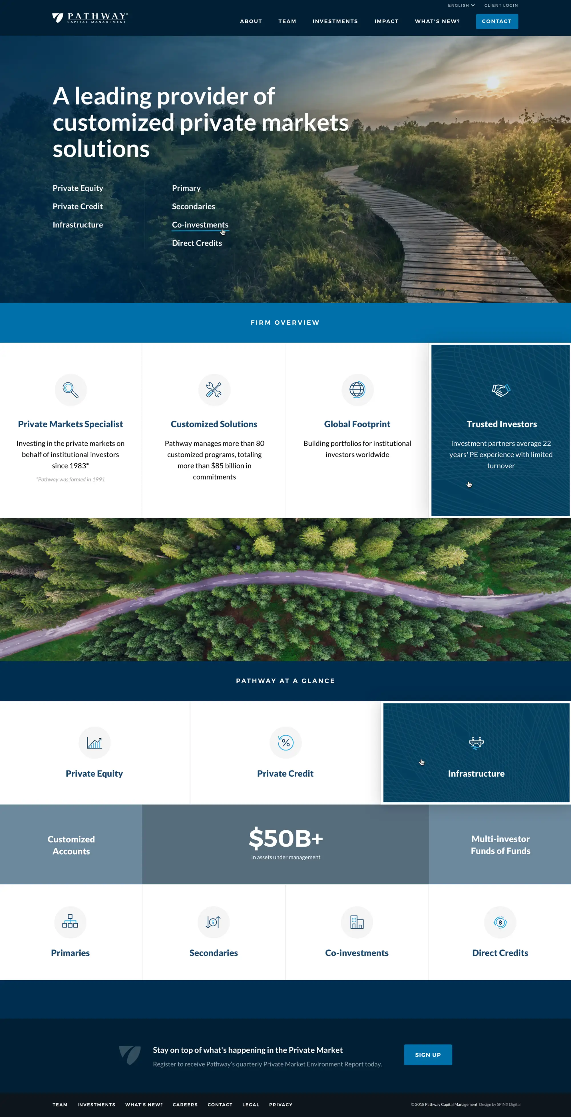 Pathway Capital Website Design Case Study