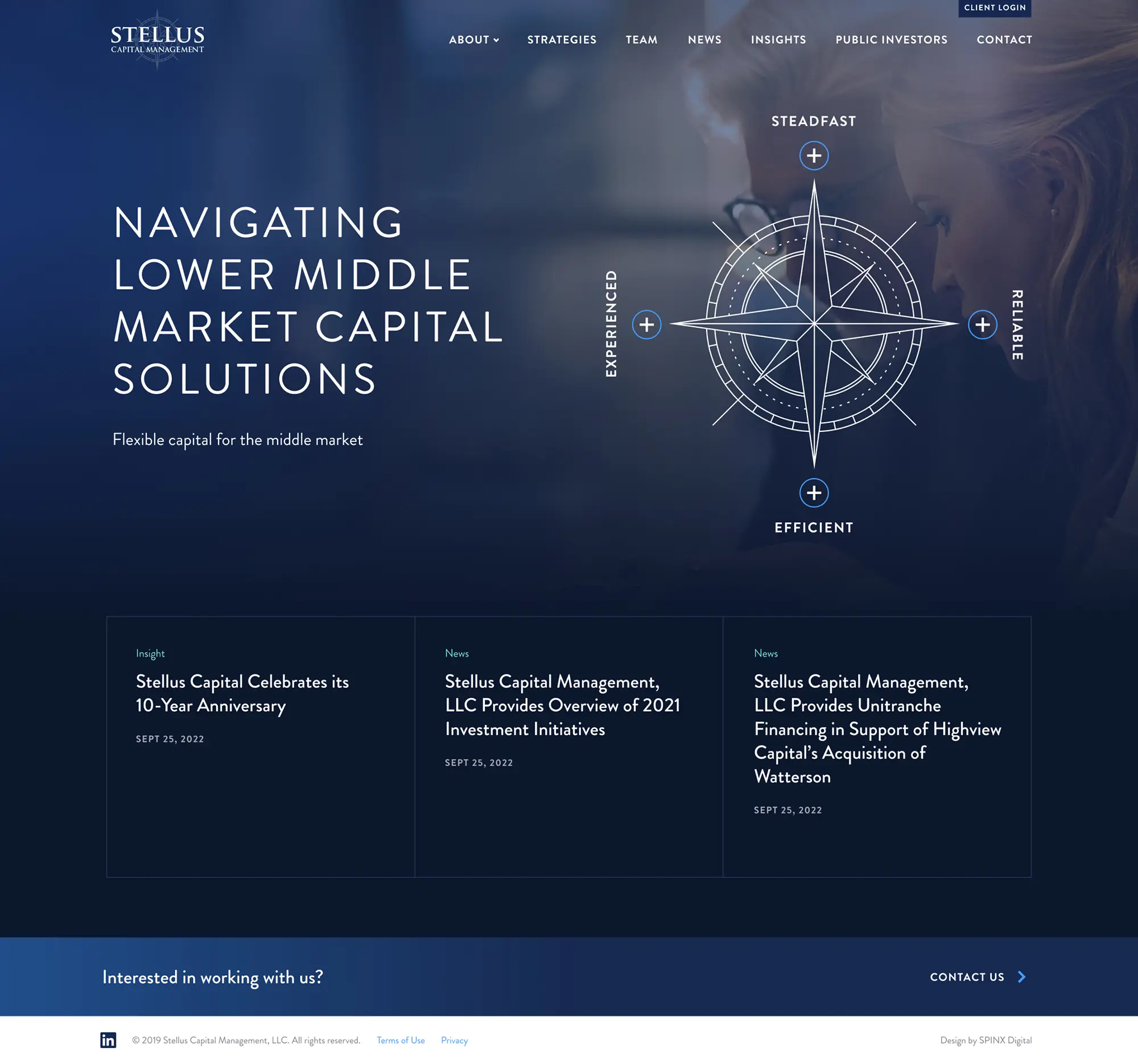 Stellus Capital - Branding & Website Design Case Study